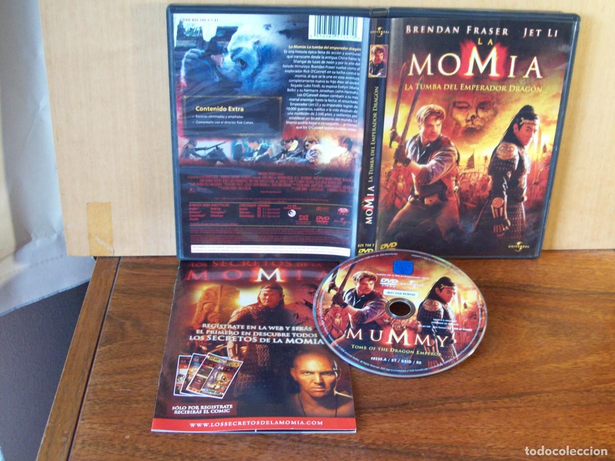 Cin&eacute;ma: LA MOMIA (LA TUMBA DEL EMPERADOR DRAGON) - BRENDAN FRASER - JET LI - DVD