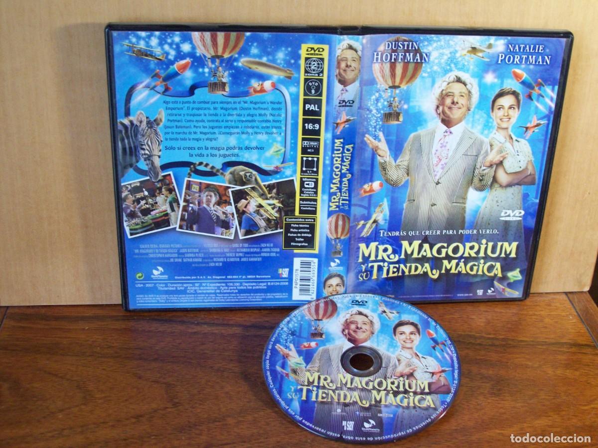 Cine: MR. MAGORIUM Y SU TIENDA MAGICA - DUSTIN HOFFMAN - NATALIE PORTMAN - DVD