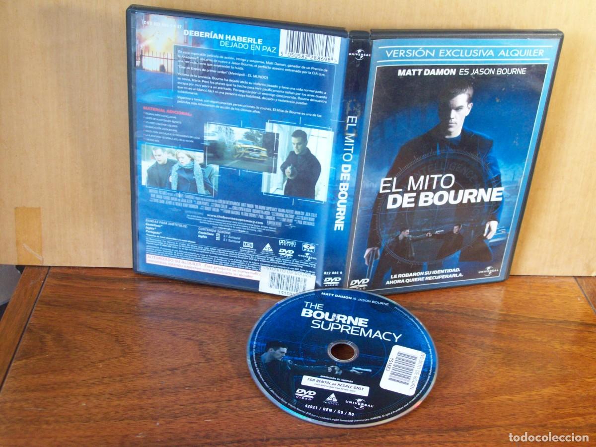Cine: EL MITO BOURNE - MATT DAMON - FRANKA POTENTE - DVD EDICION ALQUILER