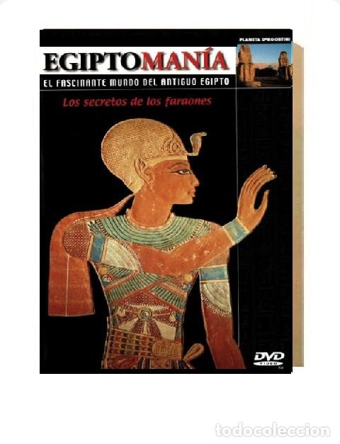 Cine: [DVD]. EGIPTOMANIA [9]. LOS SECRETOS DE LOS FARAONES. ANTIGUO EGIPTO.