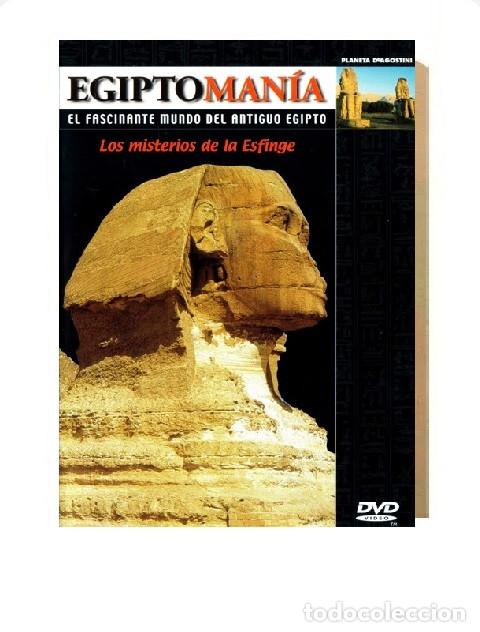 Cine: [DVD]. EGIPTOMANIA [25]. LOS MISTERIOS DE LA ESFINGE. EGIPTO ANTIGUO.