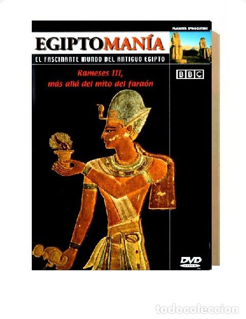 Cine: [DVD]. EGIPTOMANIA [32]. RAMESES III MAS ALLA DEL MITO DEL FARAON. EGIPTO ANTIGUO.