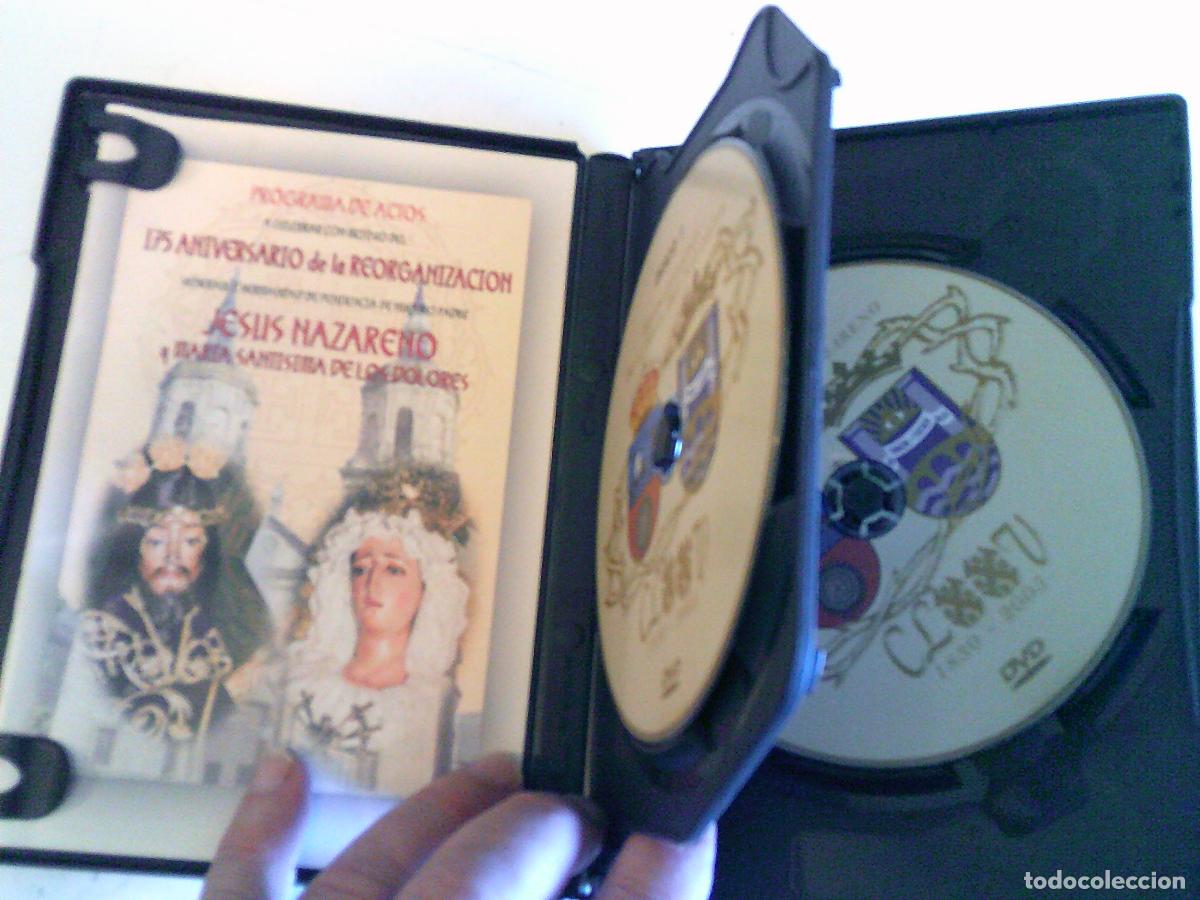 Cine: DVD 175 aniversario de la reorganizaci&oacute;n de la Hda. del Nazareno 2 discos