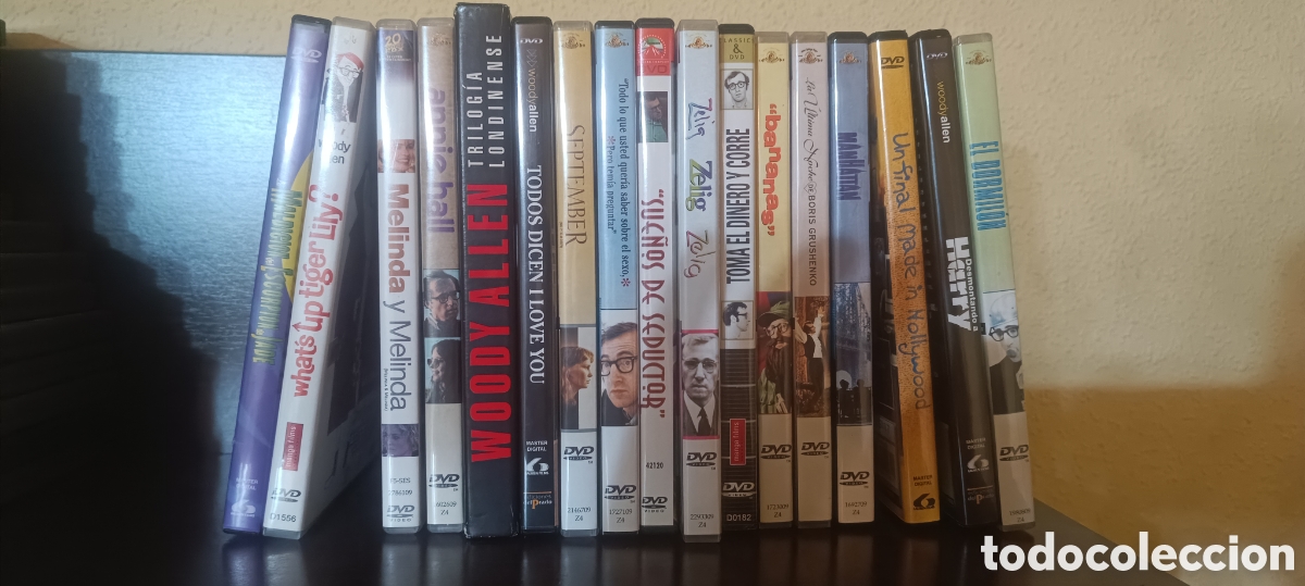 Cine: Woody Allen Lote 19 DVDs - Grandes Cl&aacute;sicos y Rarezas (Ediciones Espa&ntilde;a)