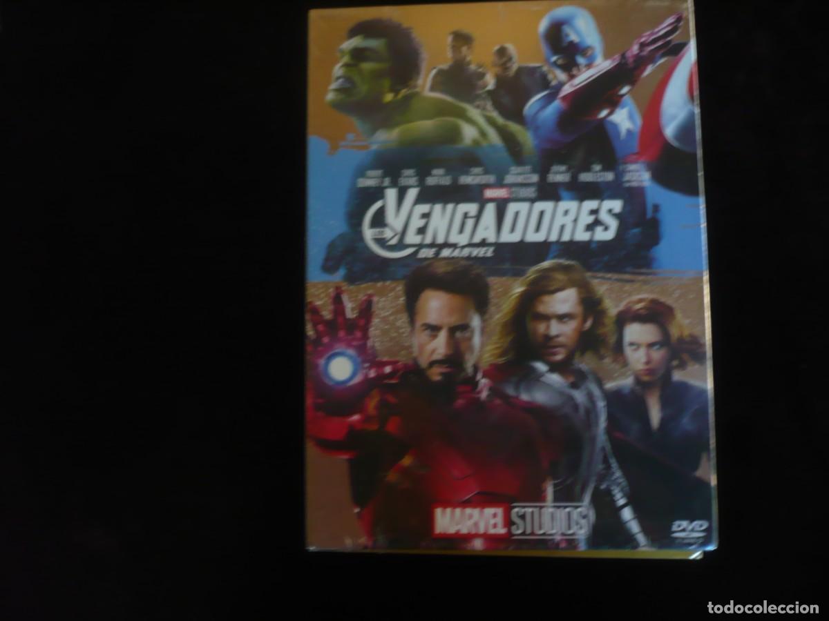 Cine: los vengadores de marvel - edicion especial con sobrecubierta de carton - dvd nuevo precintado