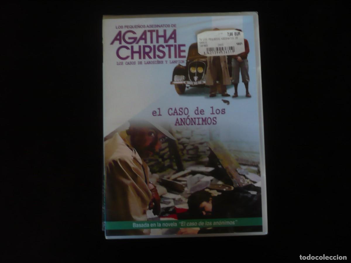 Cine: el caso de los anonimos - agatha christie - dvd nuevo precintado