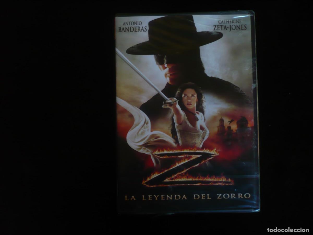 Cine: la leyenda del zorro - antonio banderas y catherine zeta.jones - dvd nuevo precintado