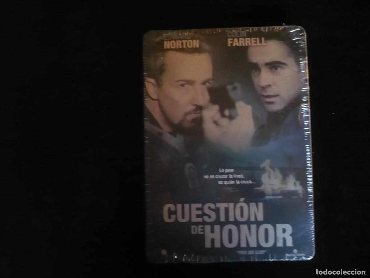 Cine: cuestion de honor - edward norton y colin farrell - caja metalica - dvd nuevo precintado
