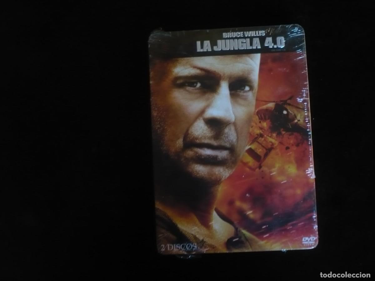 Cine: la jungla 4.0 - bruce willis - caja metalica con 2 discos - dvd nuevo precintado