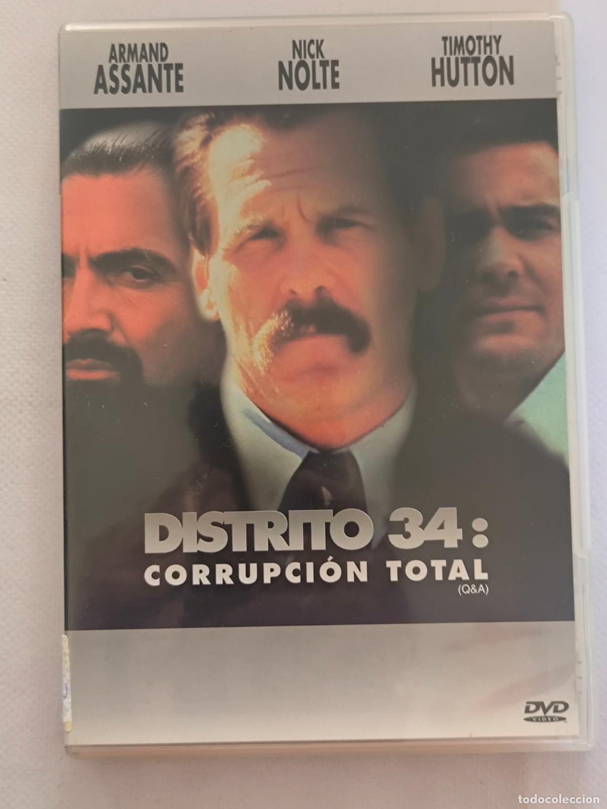 Cine: DVD DISTRITO 34: CORRUPCION TOTAL - NICK NOLTE (5Q)