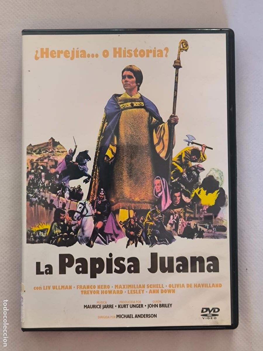Cine: DVD LA PAPISA JUANA - MICHAEL ANDERSON (5R)