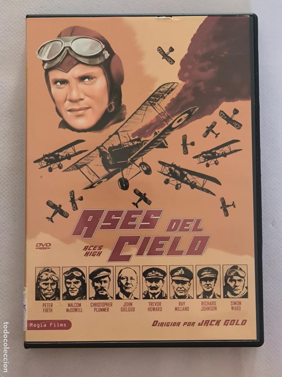 Cine: DVD ASES DEL CIELO - JACK GOLD (5R)