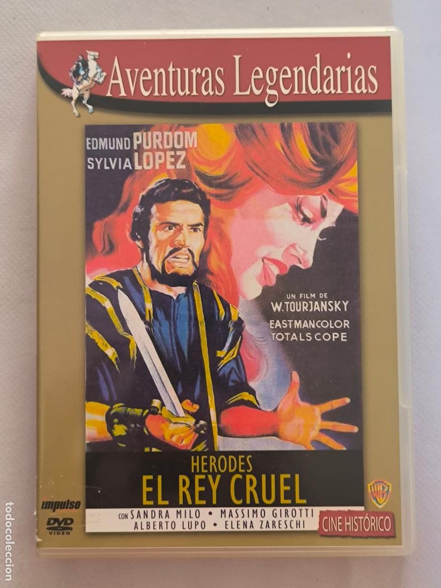 Cine: DVD HERODES, EL REY CRUEL - W. TOURJANSKY (5S)