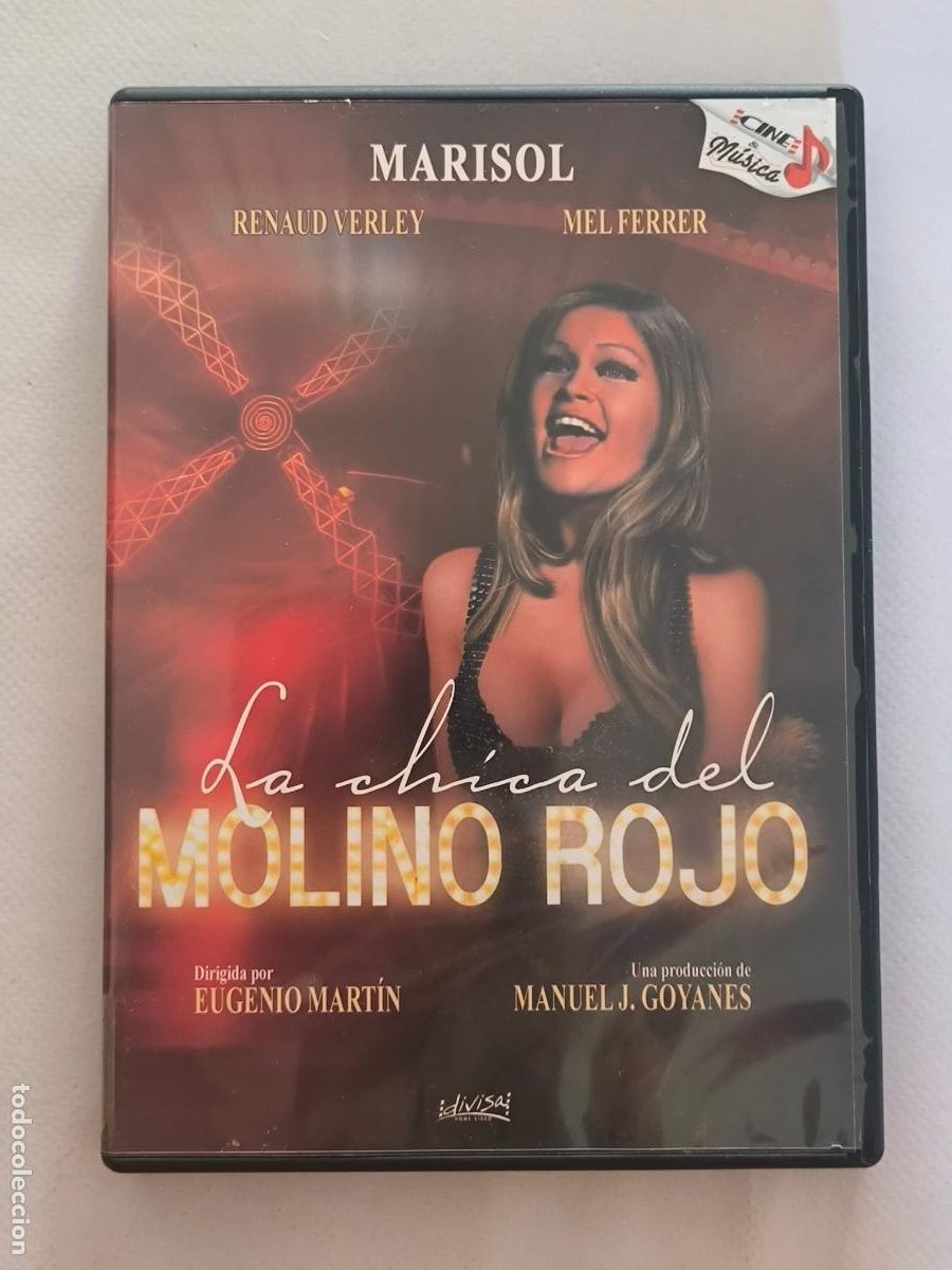 Cine: DVD LA CHICA DEL MOLINO ROJO - EUGENIO MARTIN, MARISOL (5S)