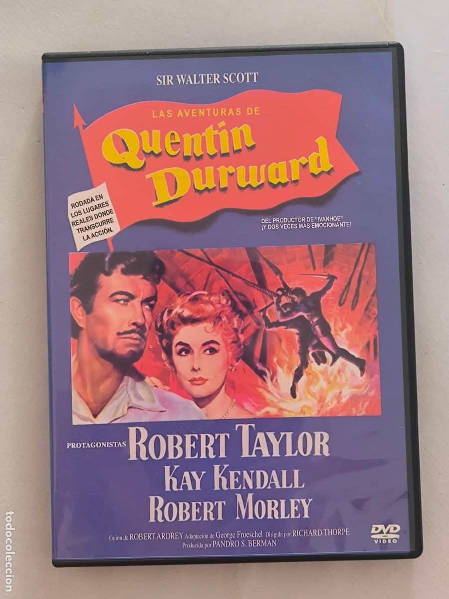 Cine: DVD LAS AVENTURAS DE QUENTIN DURWARD - ROBERT TAYLOR (5Sw)