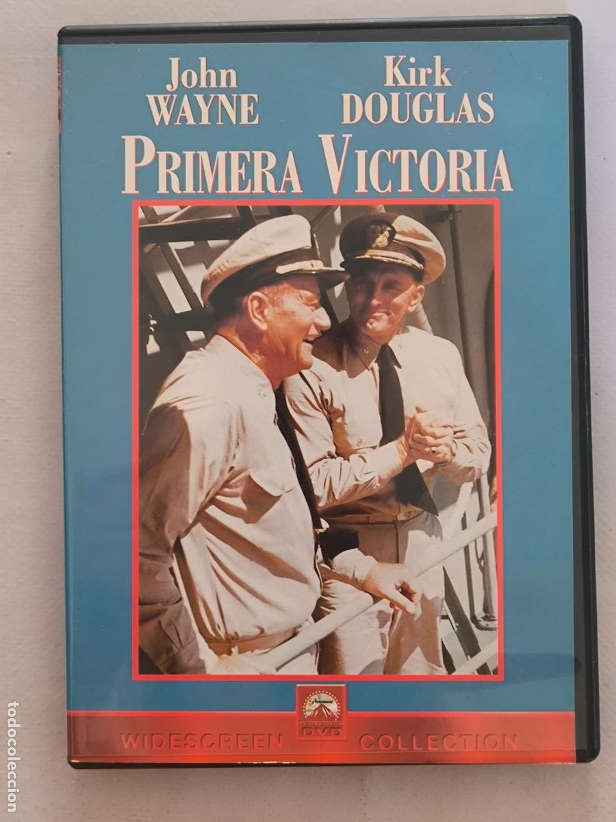Cine: DVD PRIMERA VICTORIA - JOHN WAYNE, KIRK DOUGLAS (5T)