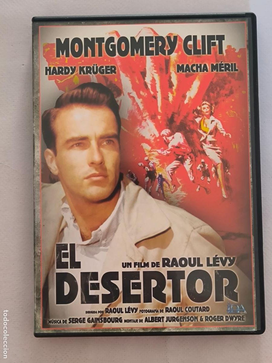 Cine: DVD EL DESERTOR - RAOUL LEVY, MONTGOMERY CLIFT (5Tw)