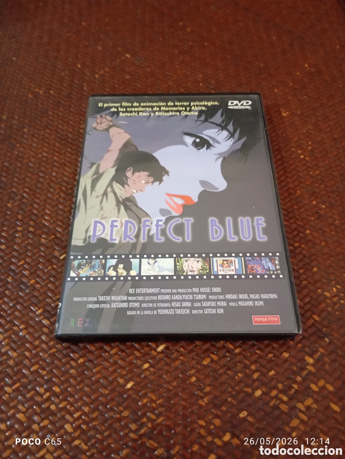 Cine: Perfect blue DVD perfecto estado