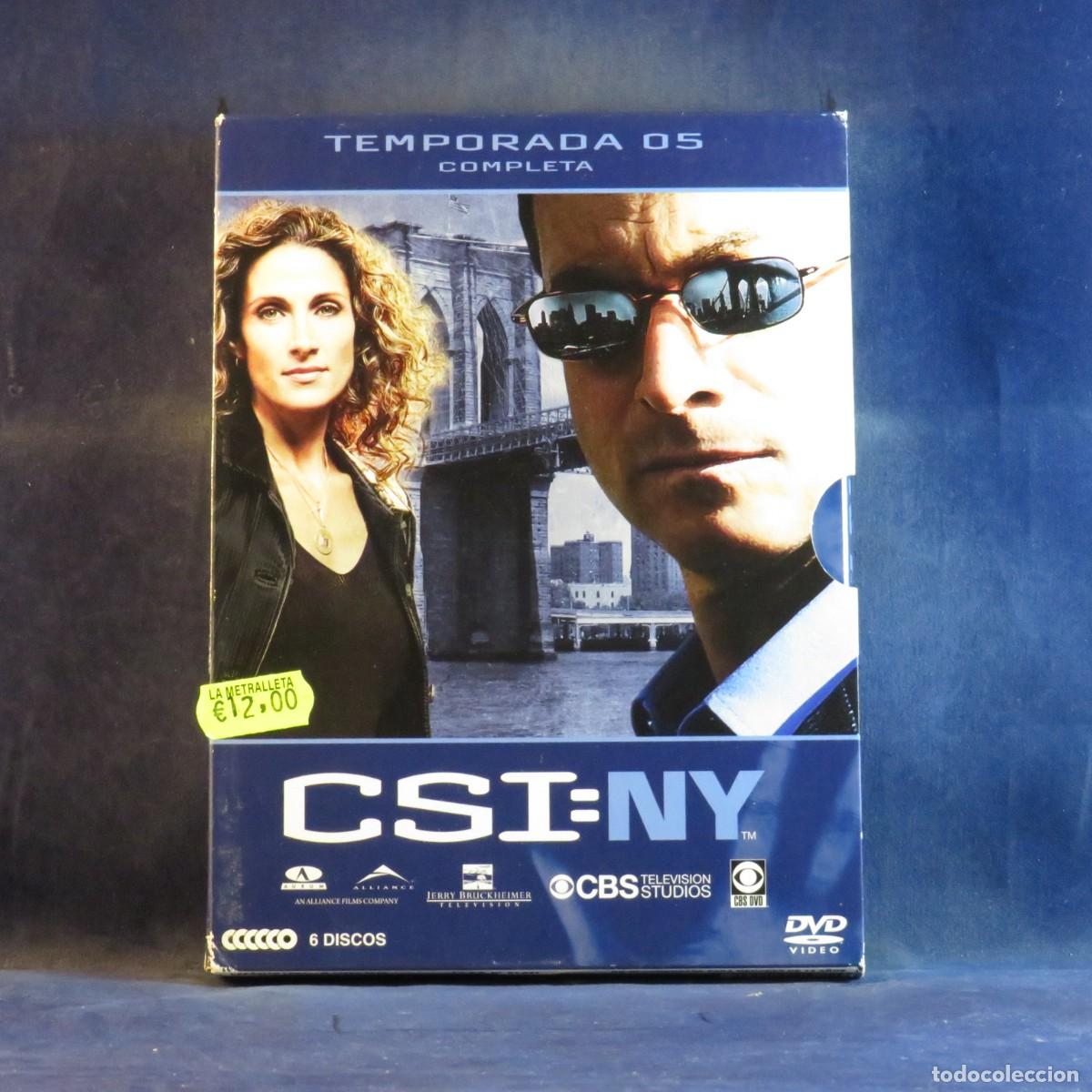 Cine: CSI: NY (TEMPORADA 05 COMPLETA) - 6 DVD