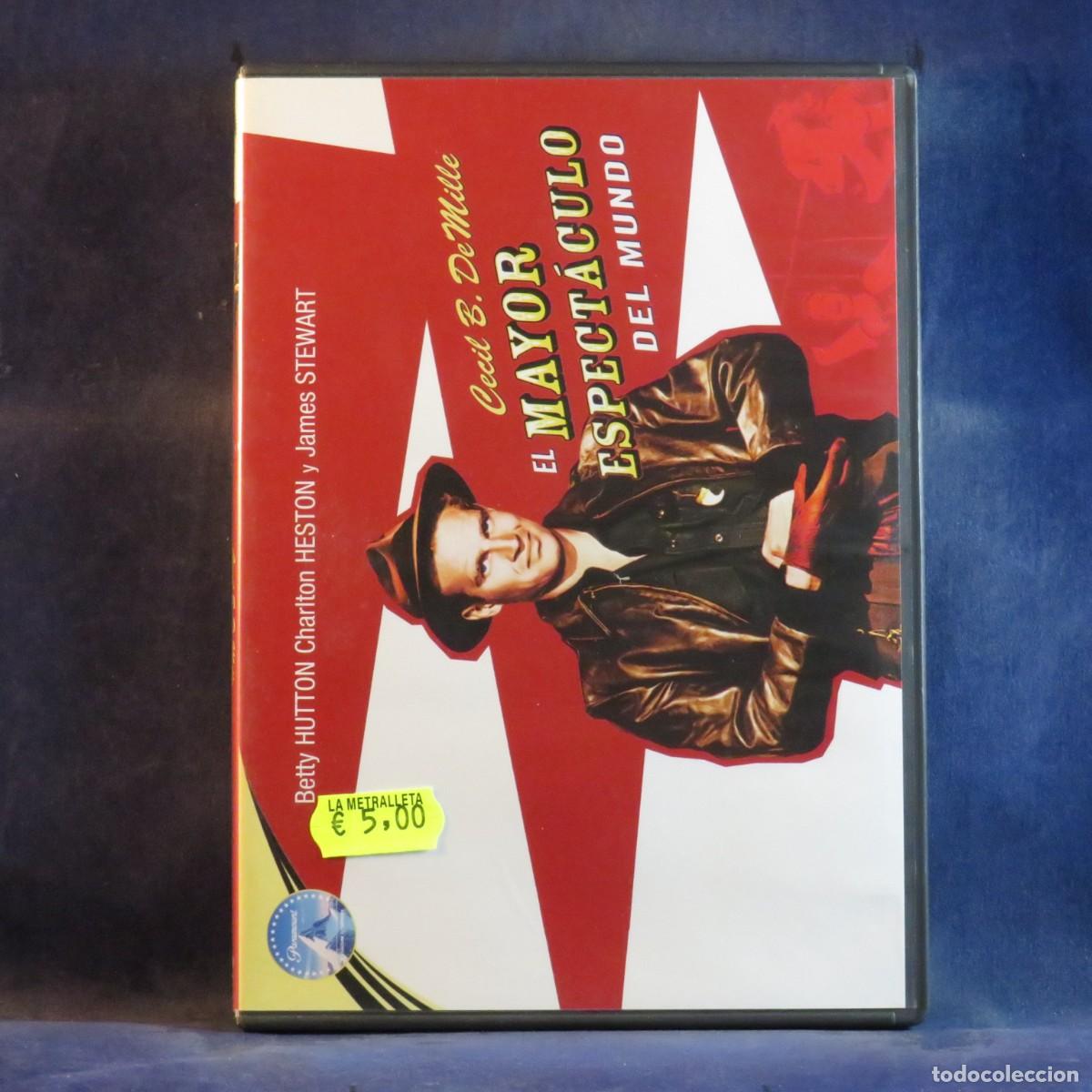 Cine: EL MAYOR ESPECT&Aacute;CULO DEL MUNDO - DVD