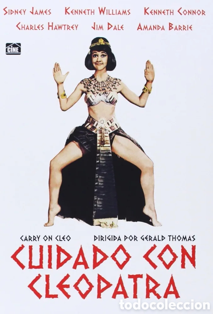 Cine: DVD Cuidado Con Cleopatra