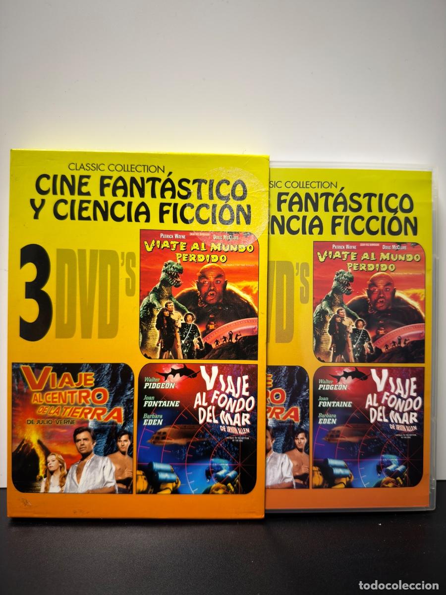 Cine: Viaje Al Mundo Perdido + Al Centro De La Tierra + Al Fondo Del Mar (3xDVD)