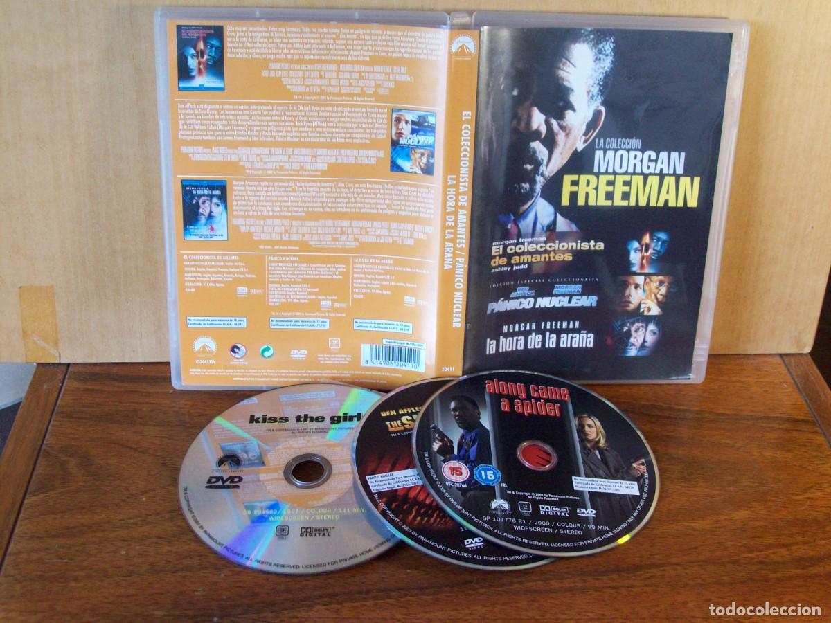 Cine: EL COLECCIONISTA DE AMANTES + PANICO NUCLEAR + LA HORA DE LA ARA&Ntilde;A - TRIPLE DVD