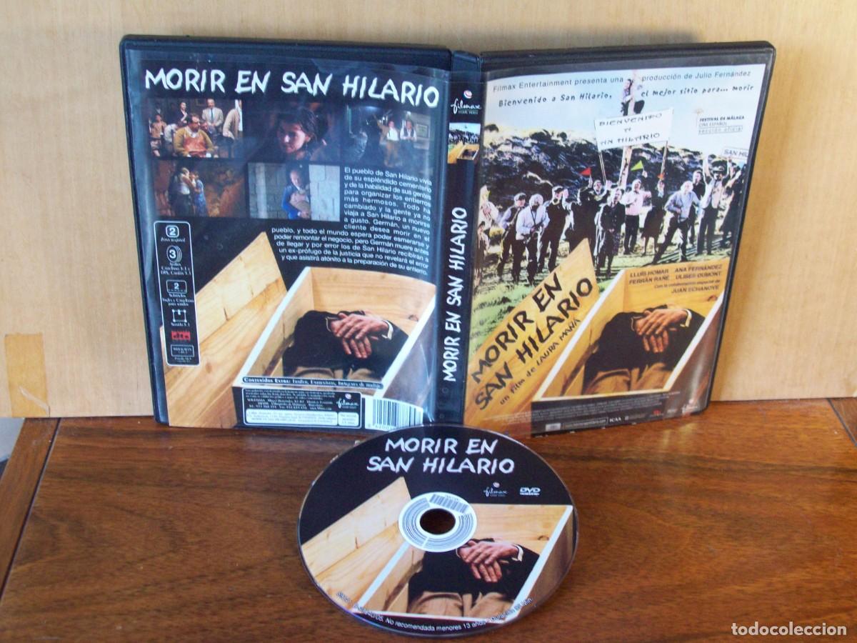 Cine: MORIR EN SAN HILARIO - LLUIS HOMAR - ANA FERNANDEZ - JUAN ECHANOVE - DVD