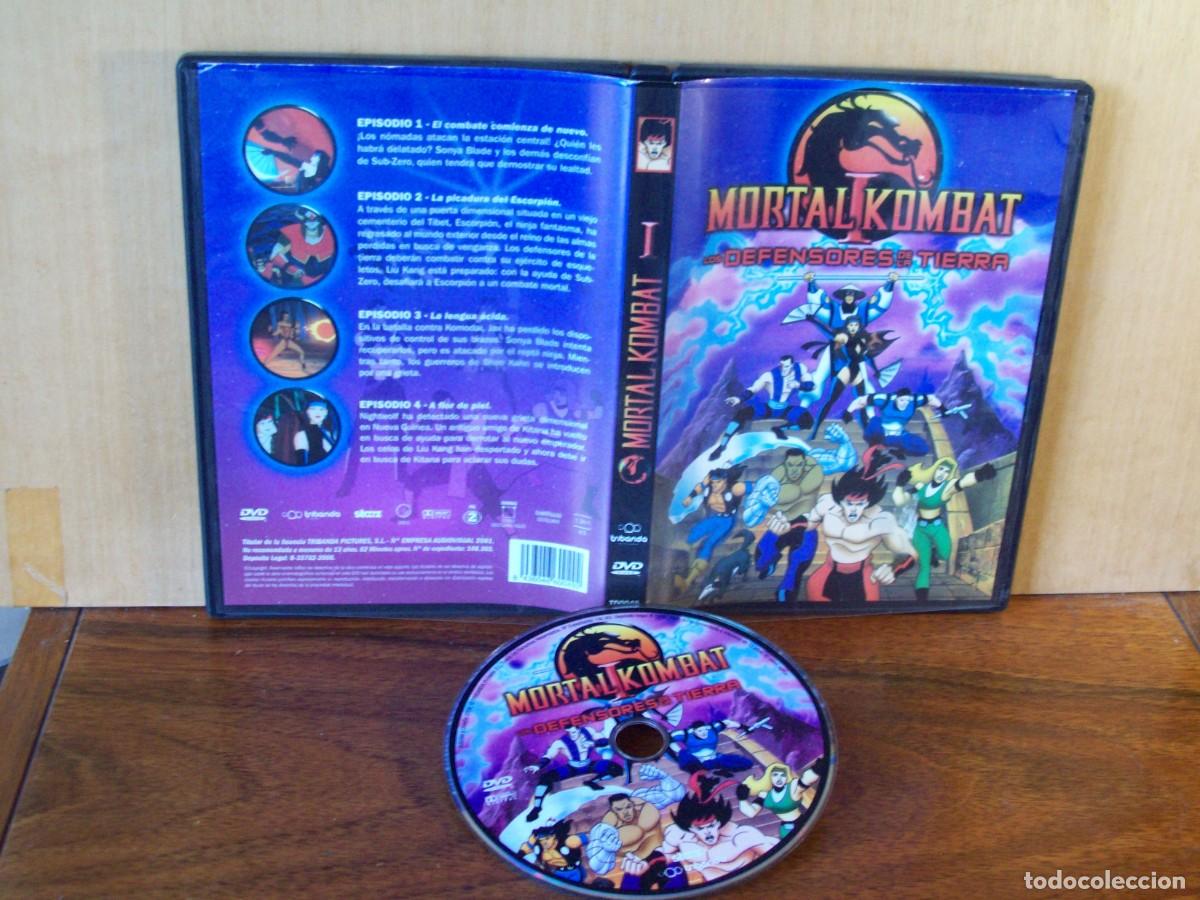 Cine: MORTAL KOMBAT LOS DEFENSORES DE LA TIERRA - DVD