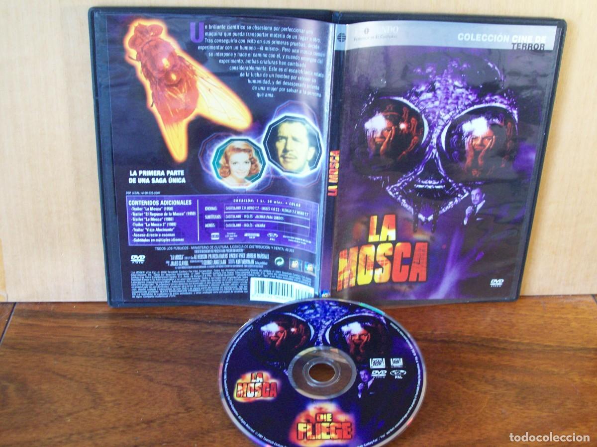 Cine: LA MOSCA - AL HEDISON - PATRICIA OWENS - VINCENT PRICE - DVD CAJA FINA PERIODICO EL MUNDO