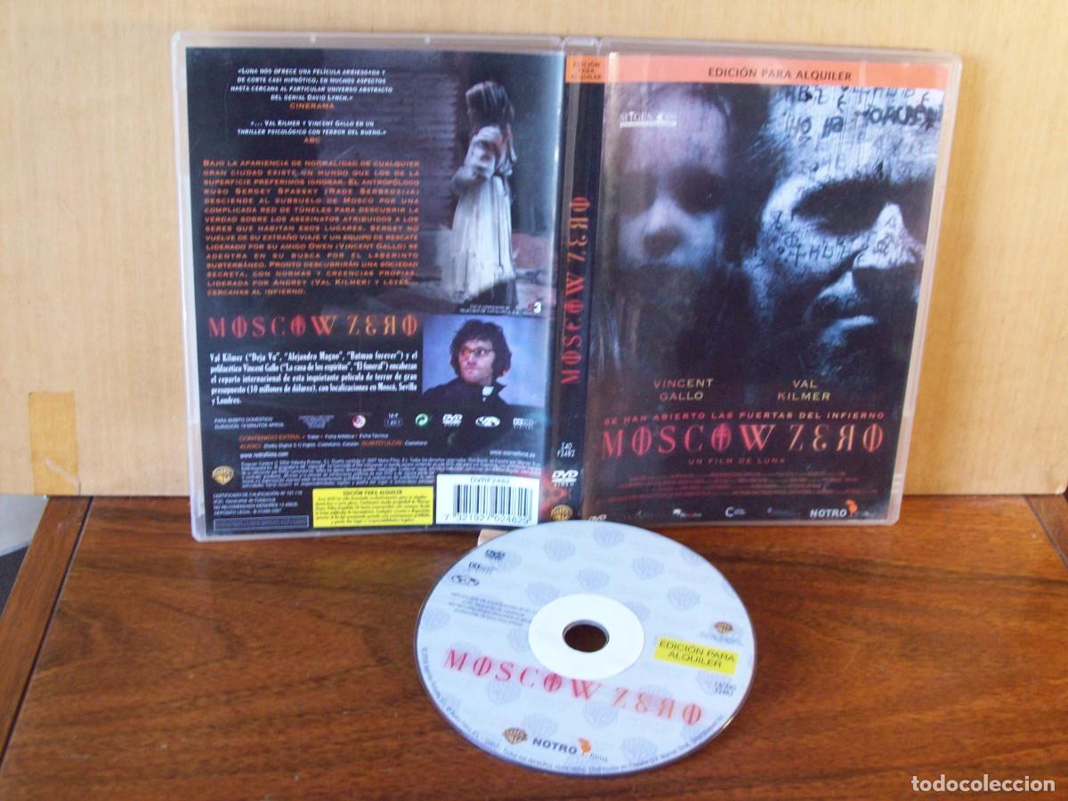Cine: MOSCOW ZERO - VINCENT GALLO - VAL KILMER - JOAQUIN DE ALMEIDA - DVD EDICION ALQUILER