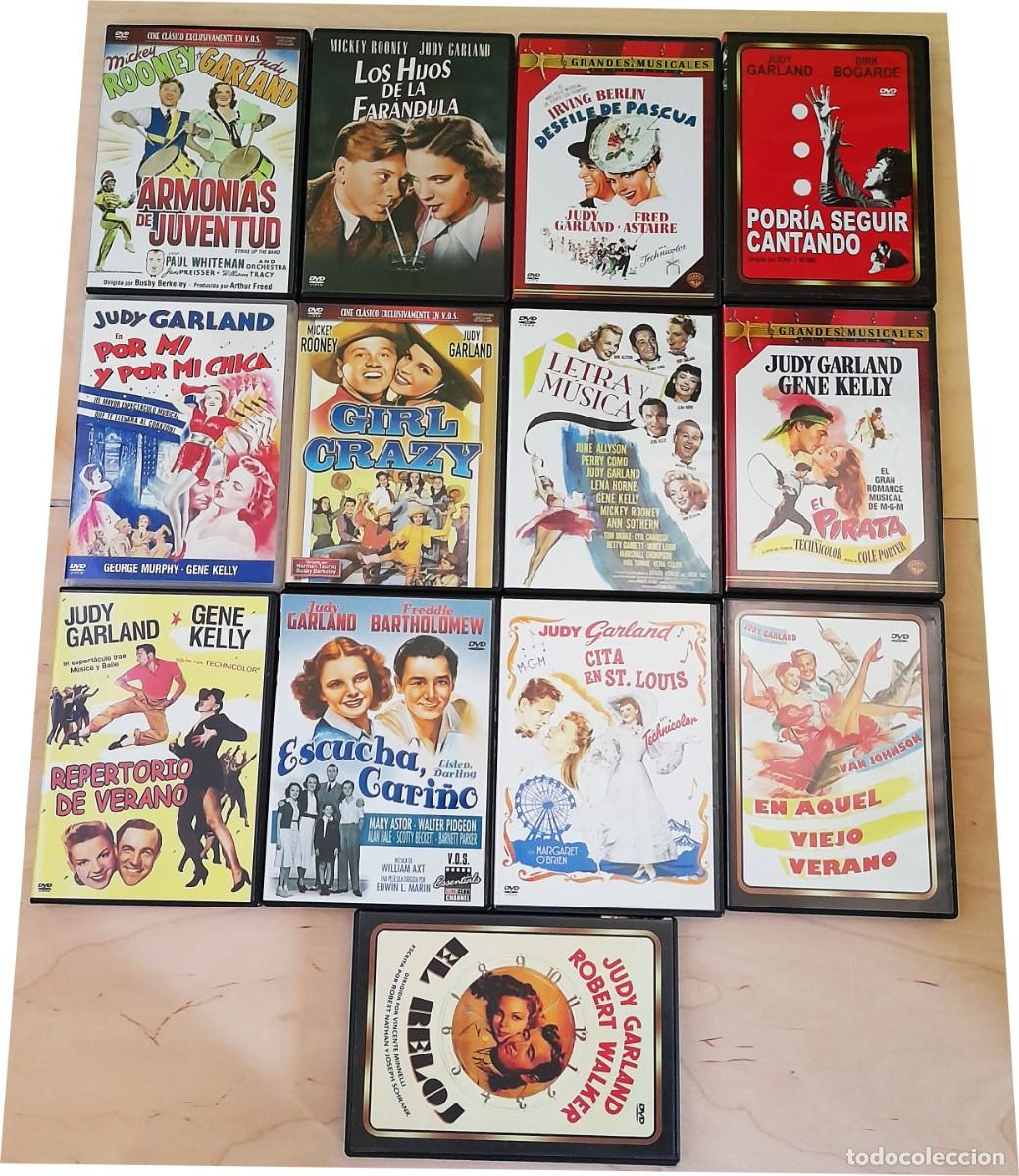 Cine: LOTE PELICULAS JUDY GARLAND EN DVD. C. NUEVAS.