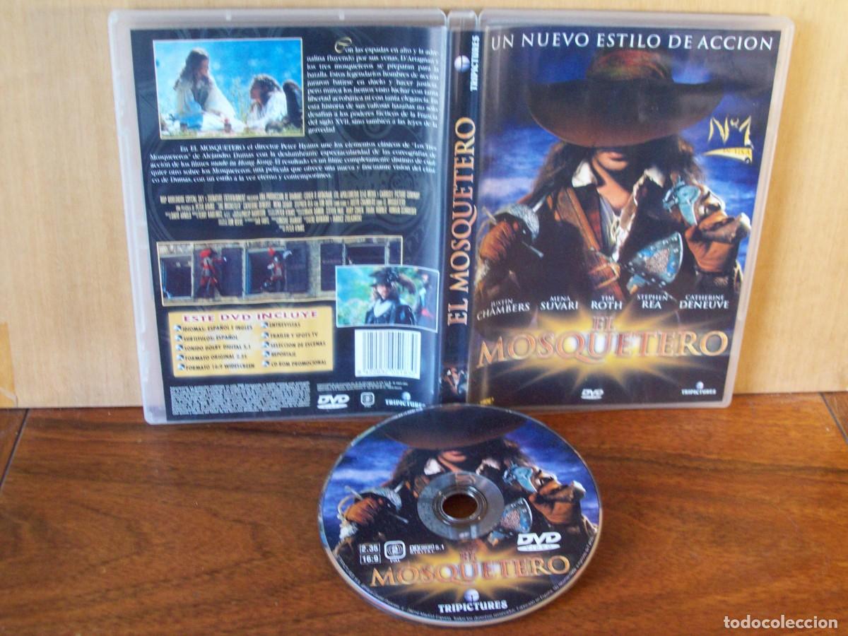 Cine: EL MOSQUETERO - JUSTIN CHAMBERS - MENA SUVARI - TIM ROTH - STEPHEN REA - DVD