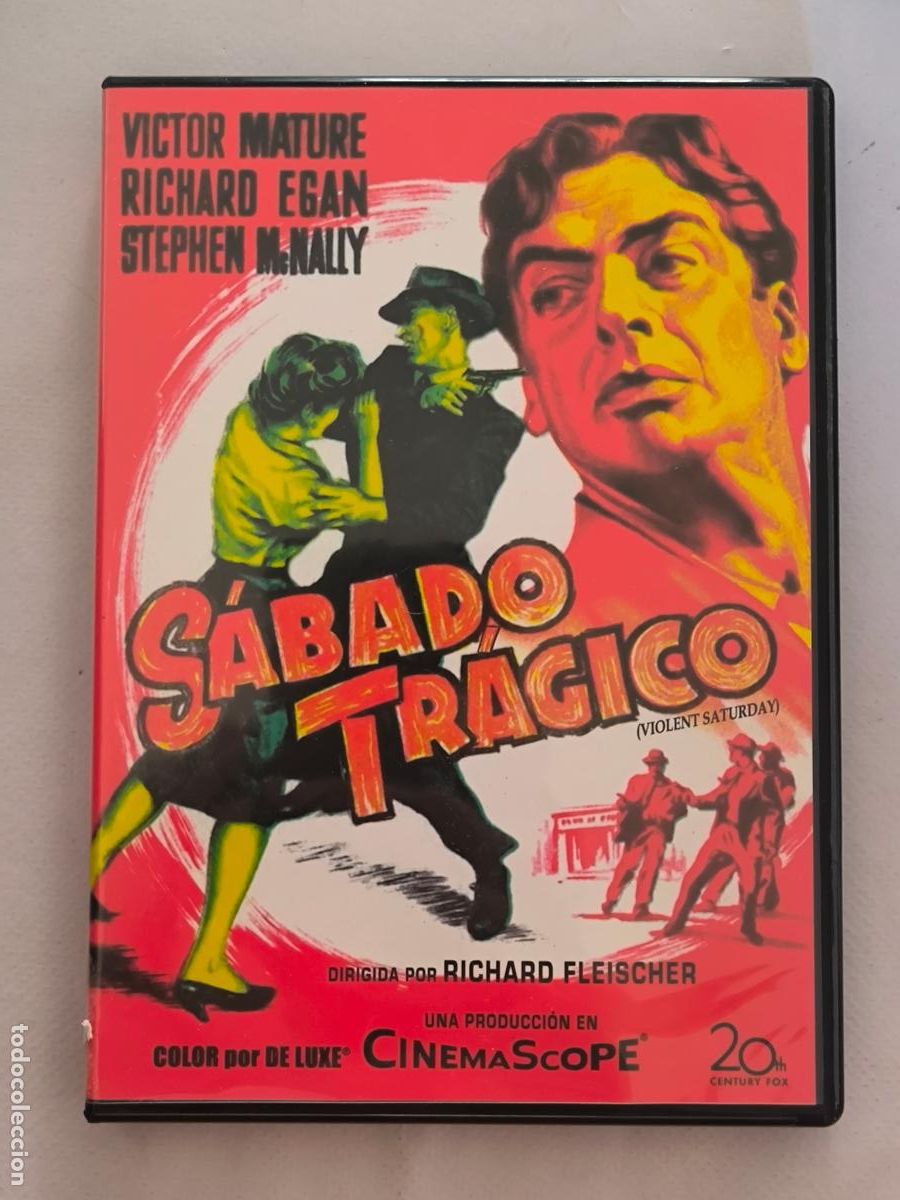 Cine: DVD SABADO TRAGICO - RICHARD FLEISCHER (ARw)