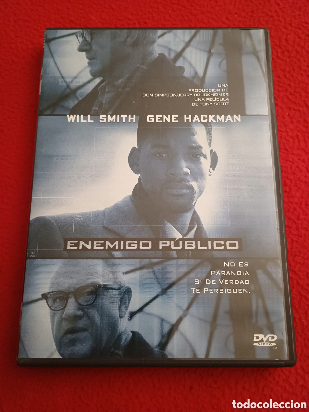 Cine: Dvd enemigo publico - Tony Scott Will Smith gene hackman