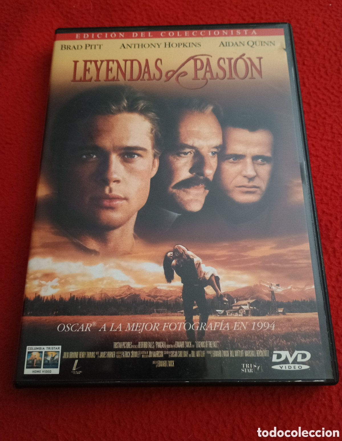 Cine: Dvd leyendas de pasi&oacute;n - Brad Pitt Anthony hopkins aidan quinn