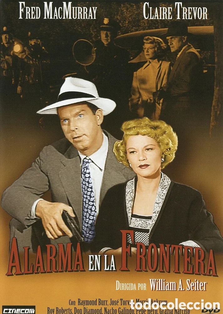 Cine: Alarma en la Frontera 1950 DVD Borderline
