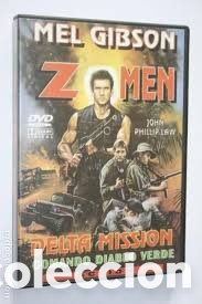 Cine: Z MEN: DELTA MISSION- COMANDO DIABLO VERDE (Mel Gibson) *** DVD CINE B&Eacute;LICA / ACCION
