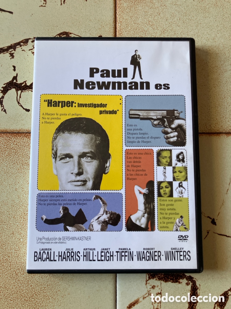 Cine: Harper: Investigador Privado / DVD / Paul Newman