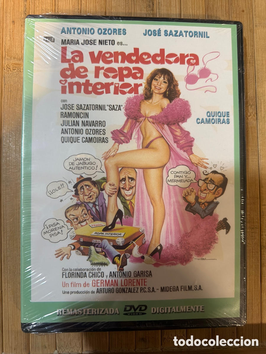 Cine: La vendedora de ropa interior DVD - Precintado -
