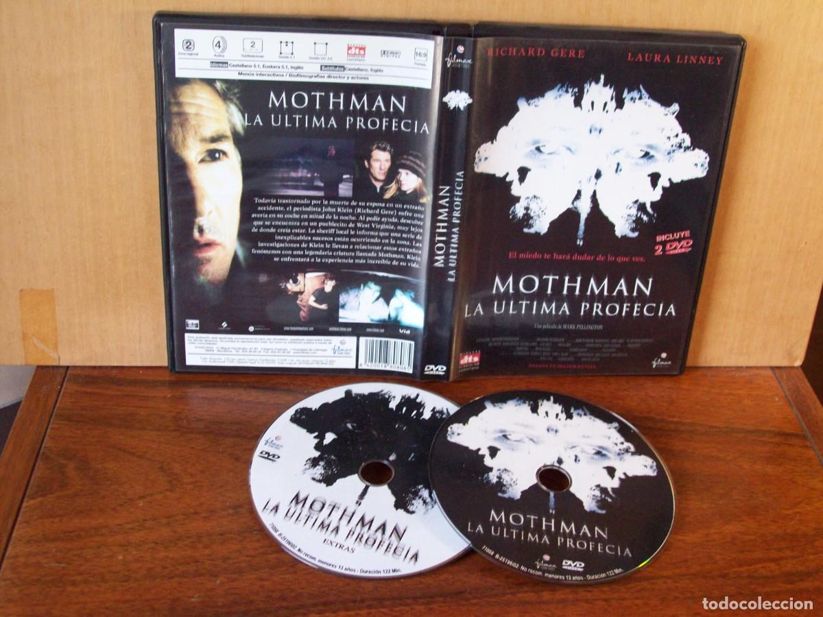 Cine: MOTHMAN (LA ULTIMA PROFECIA) - RICHARD GERE - LAURA LINNEY - WILL PATTON - DOBLE DVD