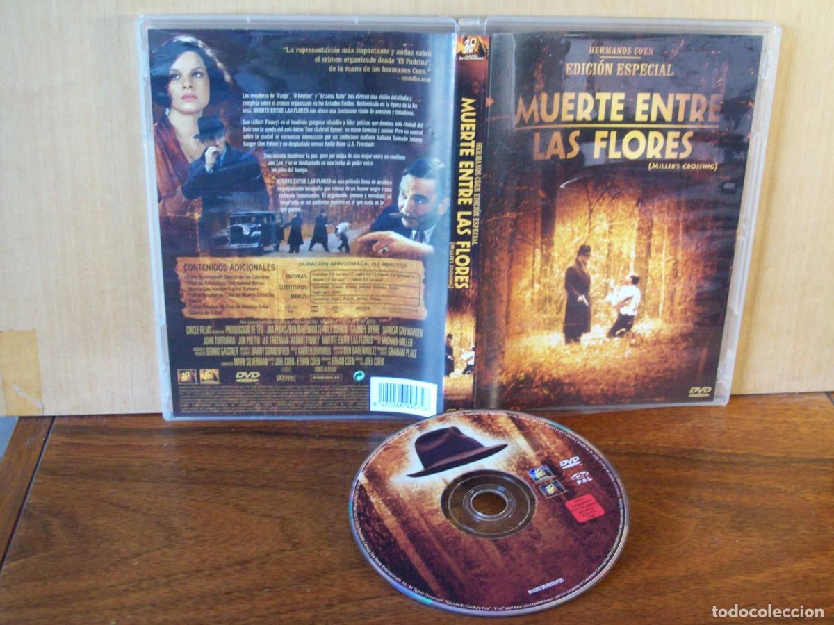 Cine: MUERTE ENTRE LAS FLORES - GABRIEL BYRNE - MARCIA GAY HARDEN - JOHN TURTURRO - DVD E.ESPEC