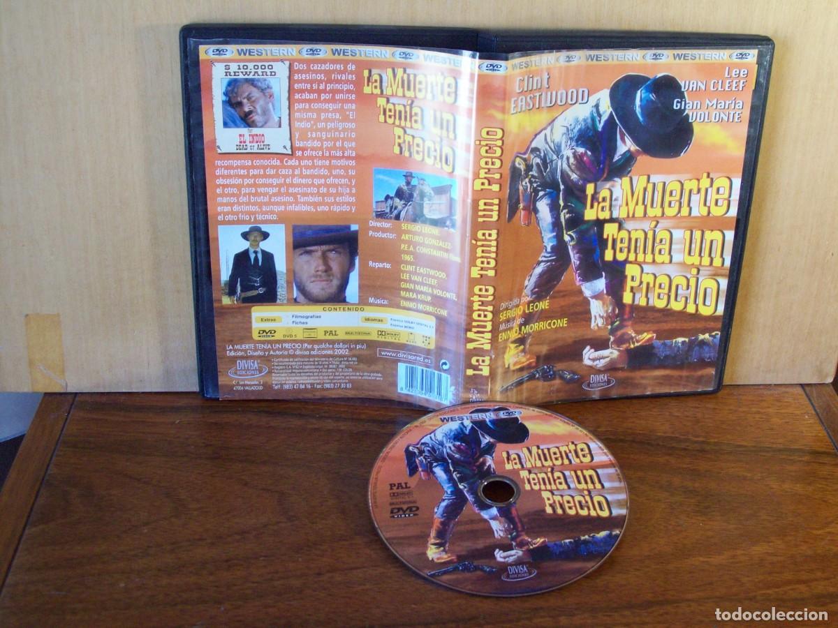 Cine: LA MUERTE TENIA UN PRECIO - CLINT EASTWOOD - LEE VAN CLEEF - GIAN MARIA DOLONTE - DVD