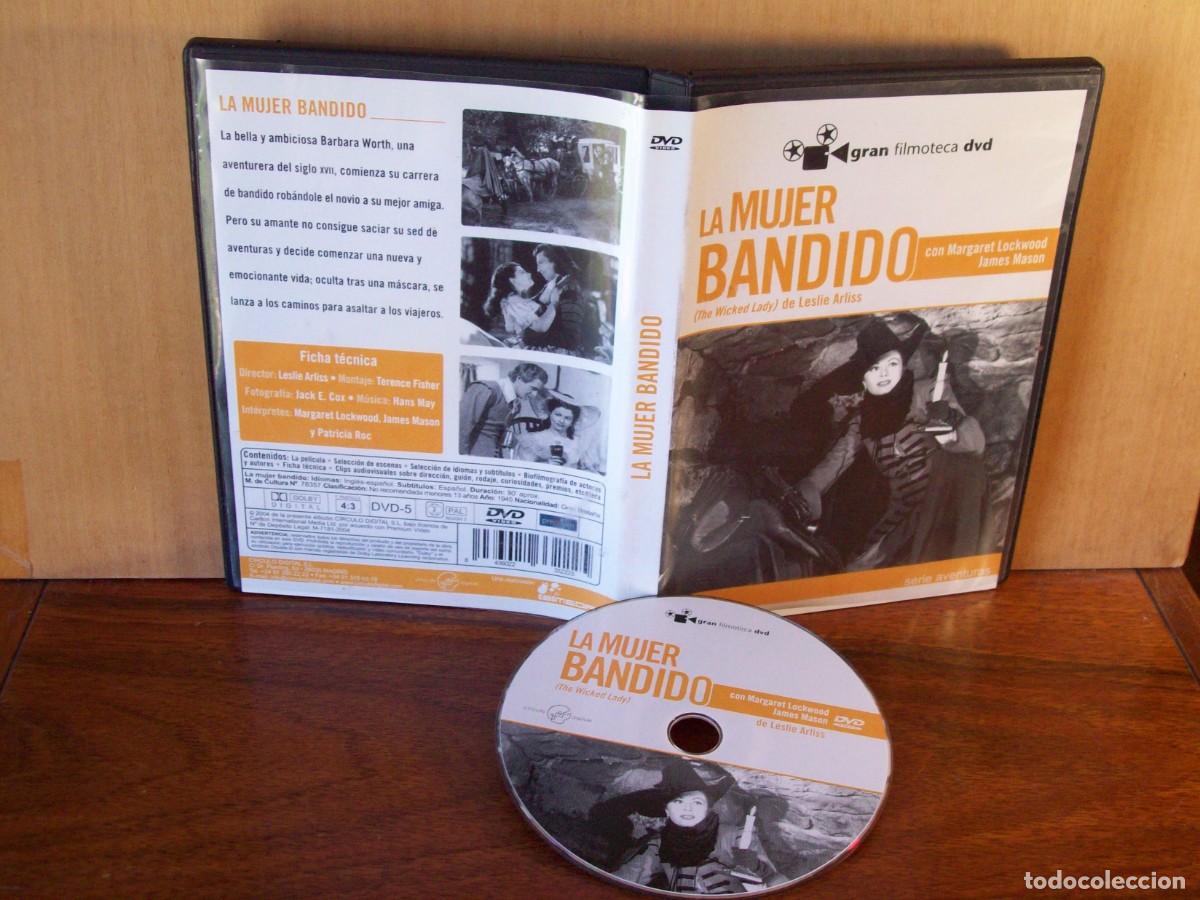 Cin&eacute;ma: LA MUJER BANDIDO - MARGARET LOCKWOOD - JAMES MASON - PATRICIA ROC -DVD EN B/N