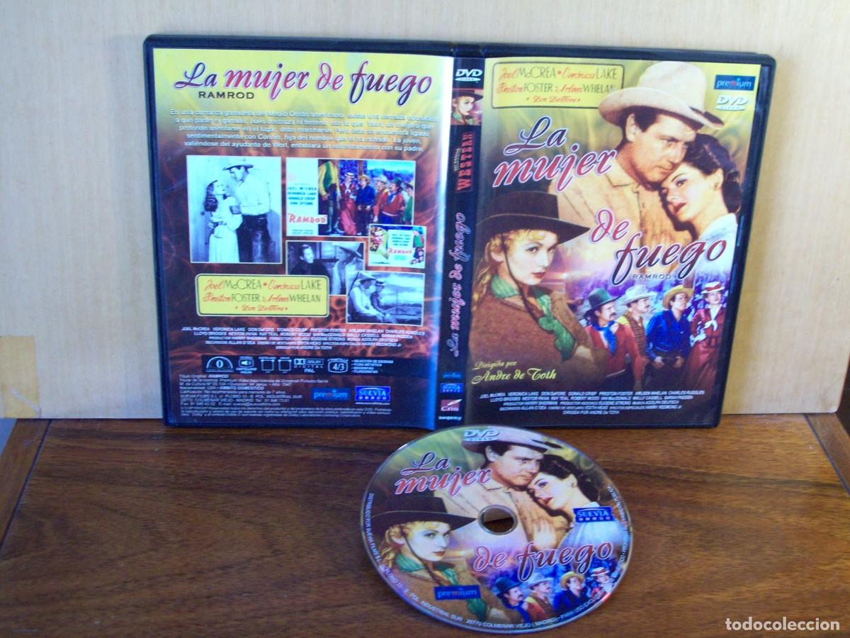Cine: LA MUJER DE FUEGO - JOEL McCREA - VERONICA LAKE - PRESTON FOSTER - ARLEEN WHELAN - DVD