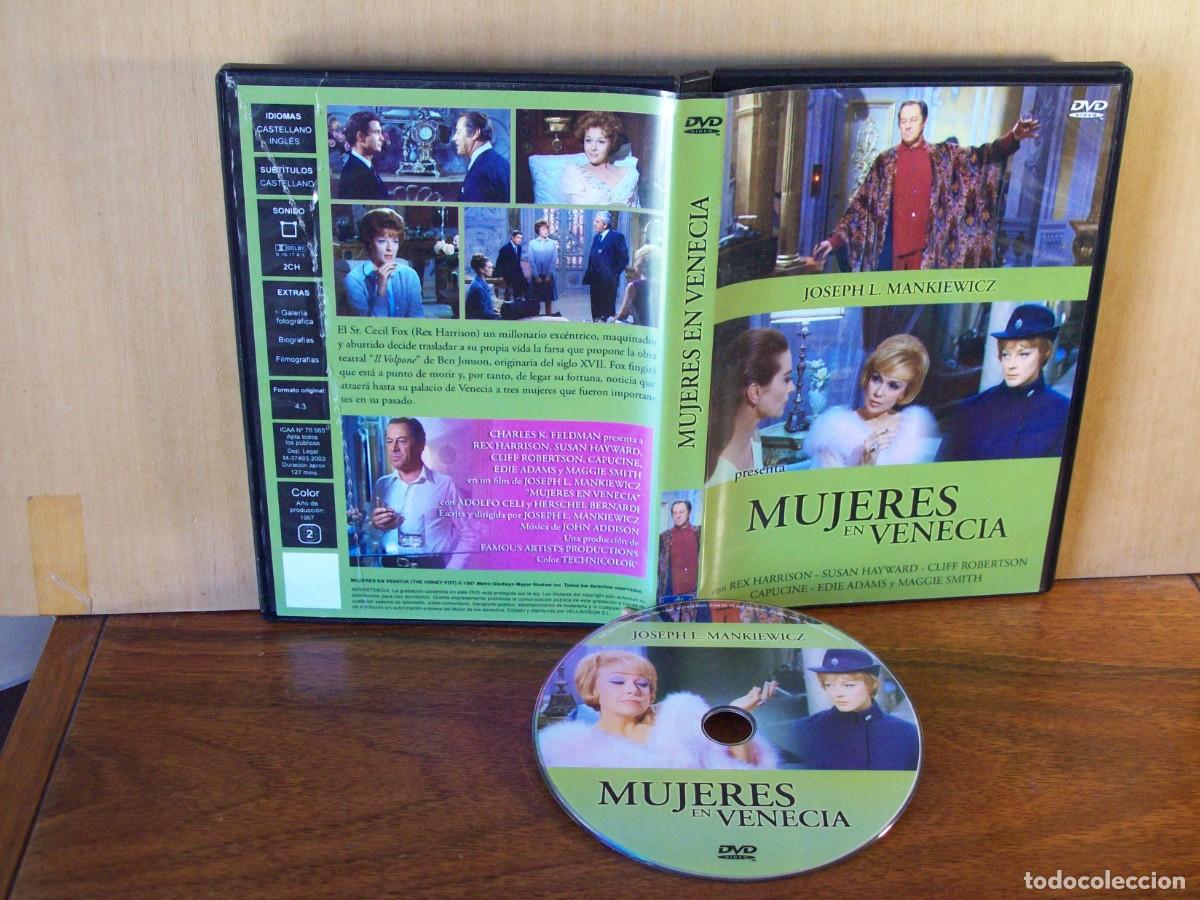 Cine: MUJERES EN VENECIA - REX HARRISON - SUSAN HAYWARD - CLIFF ROBERTSON - DVD