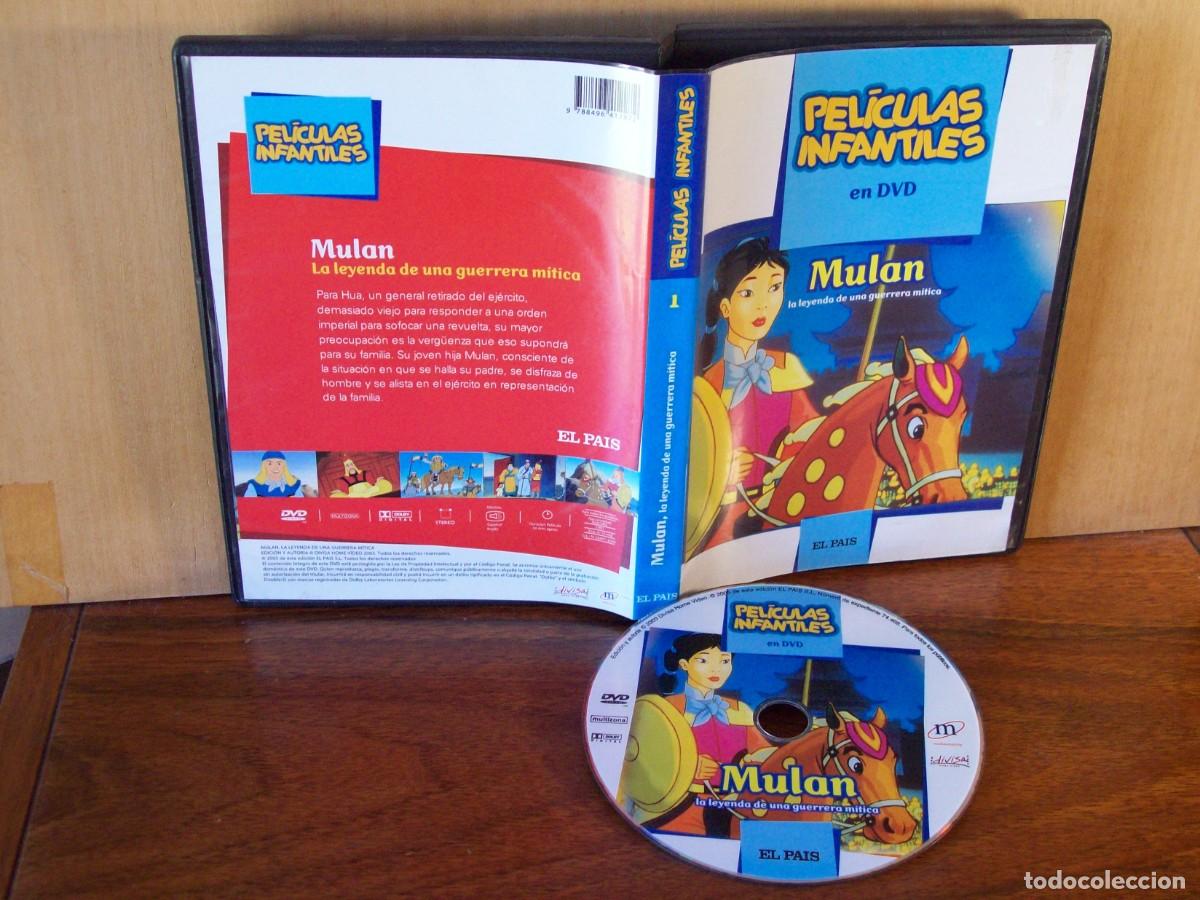 Cine: MULAN - LA GUERRERA DE UNA LEYENDA MITICA - DVD PELICULAS INFANTILES