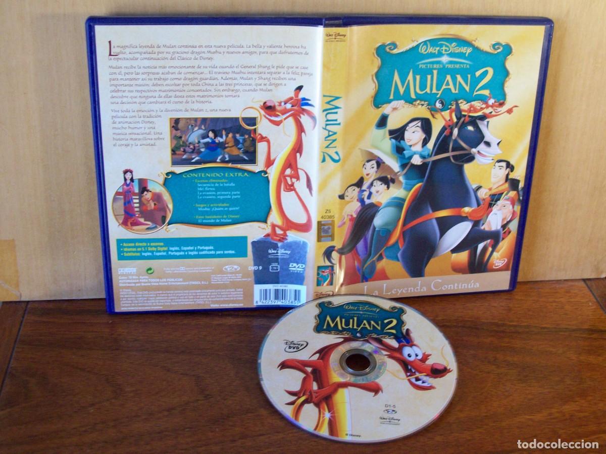 Cine: MULAN 2 - LA LEYENDA CONTINUA - DVD PELICULA DE WALT DISNEY