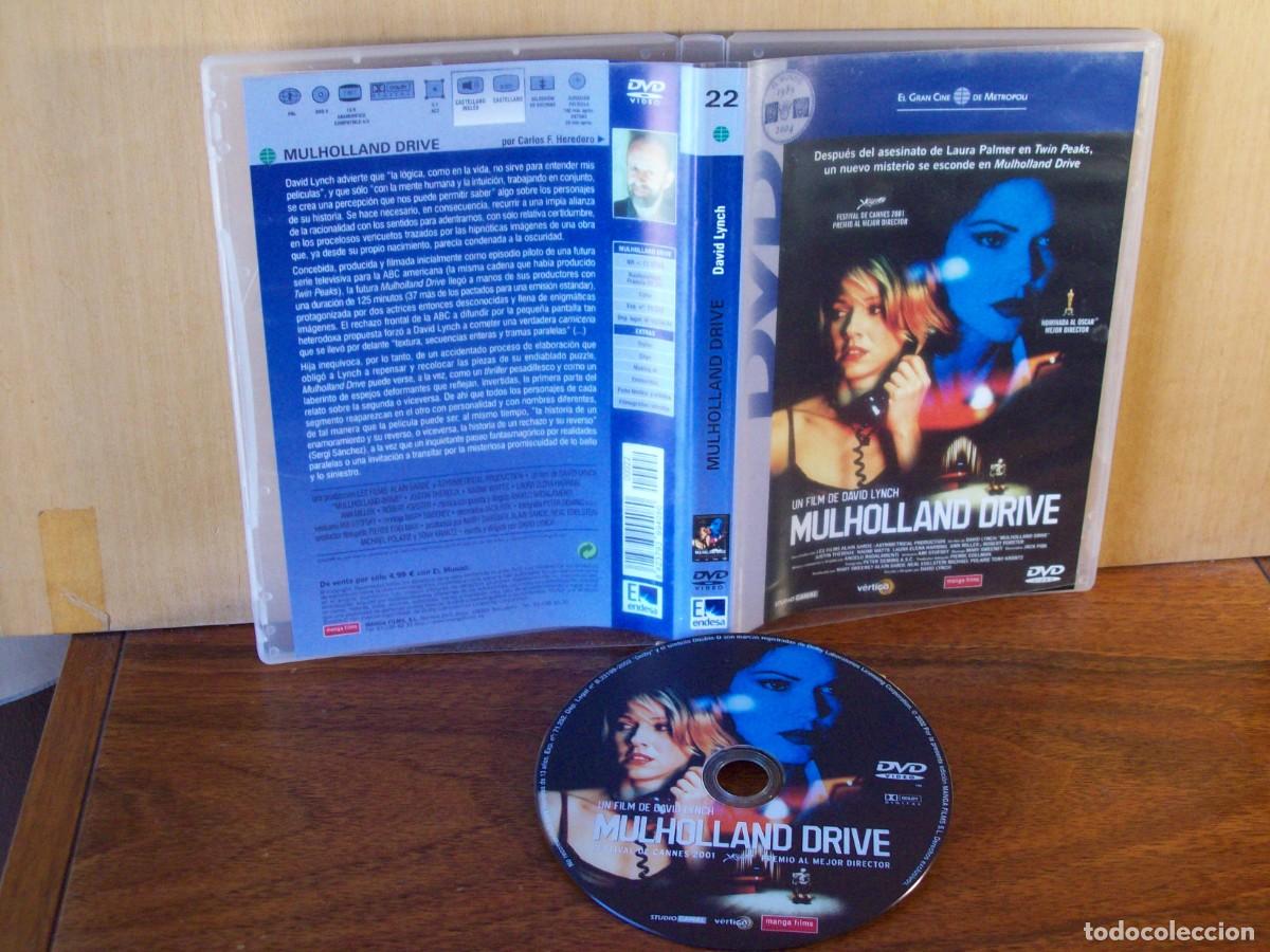 Cine: MULHOLLAND DRIVE - JUSTIN THEROUX - NAOMI WATTS - ANN MILLER - DVD EDICION ENDESA