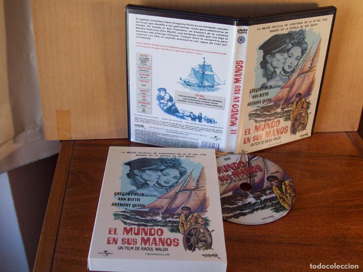 Cine: EL MUNDO EN SUS MANOS - GREGORY PECK - ANN BLYTH - ANTHONY QUINN - DVD CON ESTUCHE CARTON